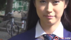 Tomomi Motozawa in school uniform sucks a classmate Thumb