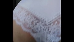 Sexy white sissy shakes her ass Thumb