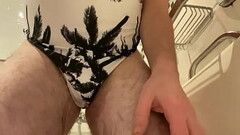 Sissy Pissing their swimsuit Thumb