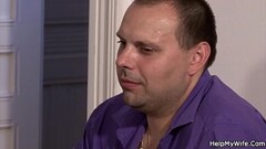 Old husband watching guy licks and fucks his wife Thumb