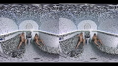 vrpornjack.com - Two Teens enjoy themselves at the sauna in VR Thumb