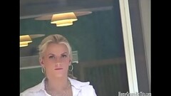 Big tit blonde beauty fucking her man poolside Thumb