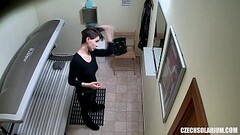 Sexy Short Haired Girl on Hidden Camera Thumb
