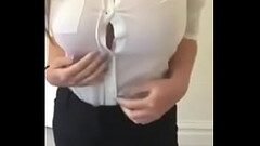 Busty downblouse Thumb