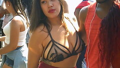 Exotic Hottie Flashes her Nips at Pride 2016! Thumb