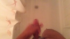 Slapping my hard meat in he shower Thumb