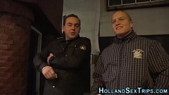 European whore gets cum Thumb