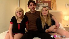 Blonde cousins introducing the guy they started having sex with Thumb