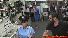 Kinky uniformed slut pawns pussy for cash Thumb