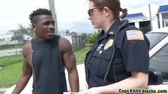 Whore big boobs policewoman exploited y. black cock Thumb