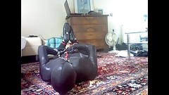 self bondage in zentai Thumb