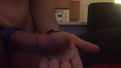 Smacking my meat Thumb